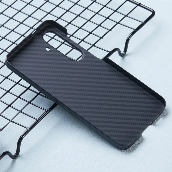 X-LEVEL For Samsung Galaxy S24+ Case Slim Anti-Scratch PC Phone Cover Carbon Fiber Texture - 4