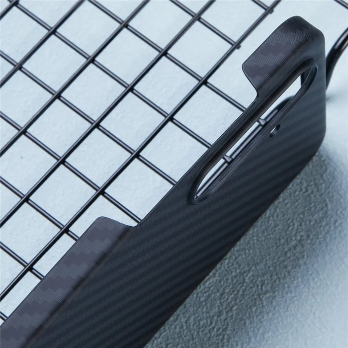 X-LEVEL For Samsung Galaxy S24+ Case Slim Anti-Scratch PC Phone Cover Carbon Fiber Texture - 6