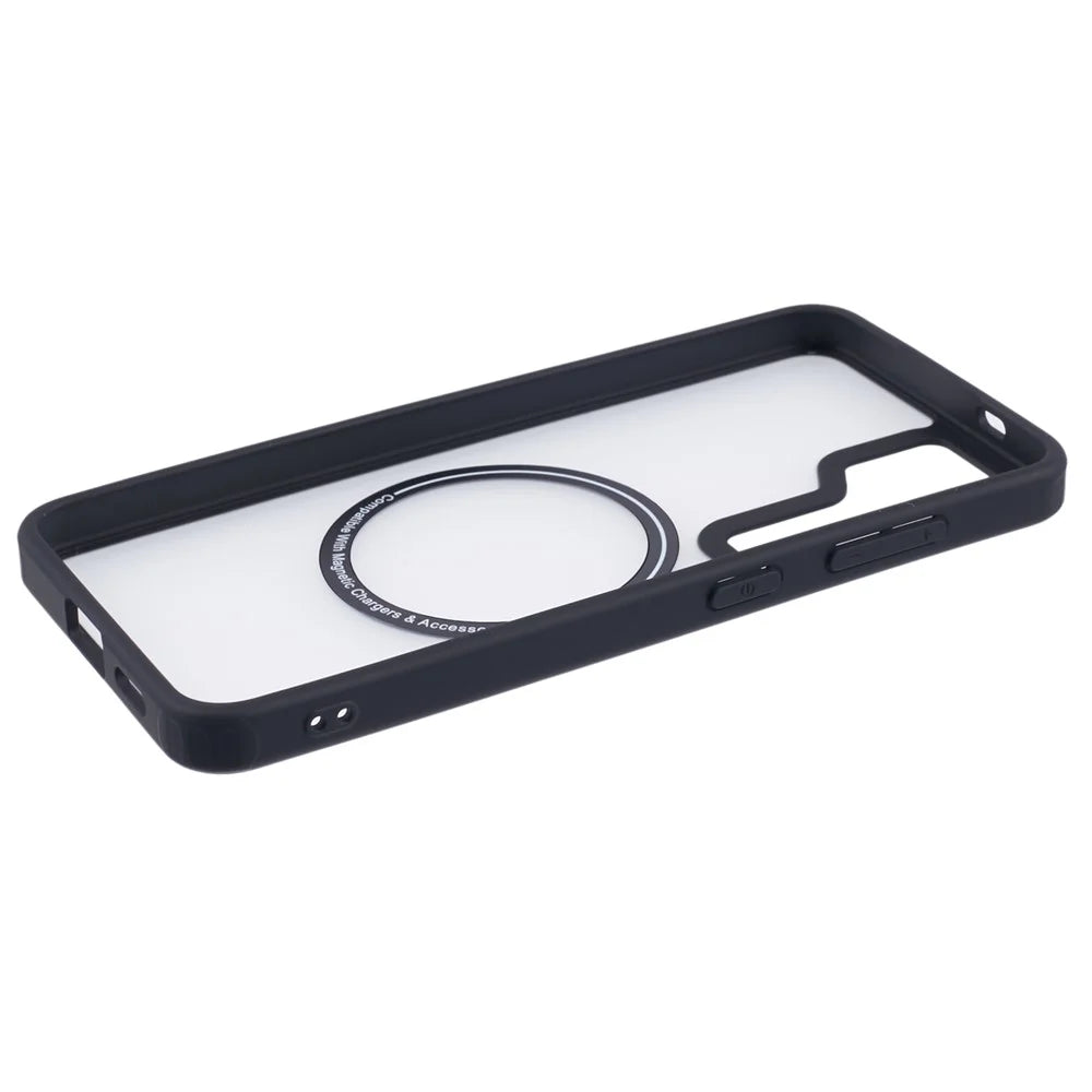 X-LEVEL For Samsung Galaxy S24+ Magnetic Case Matte Phone Cover - Black - 4