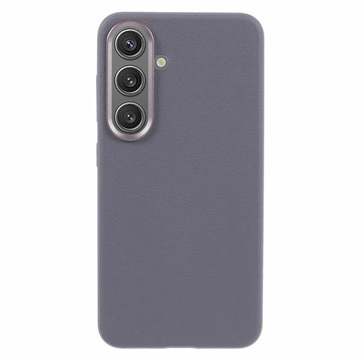 X-LEVEL For Samsung Galaxy S24 Magnetic Case Anti-Scratch Leather+PC Phone Cover - Grey - 1