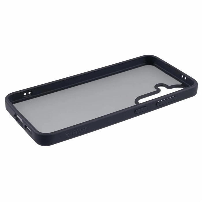 X-LEVEL For Samsung Galaxy S24+ Case Skin-Touch Acrylic+TPU Phone Cover - Black - 3