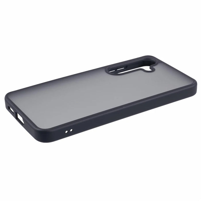 X-LEVEL For Samsung Galaxy S24+ Case Skin-Touch Acrylic+TPU Phone Cover - Black - 4