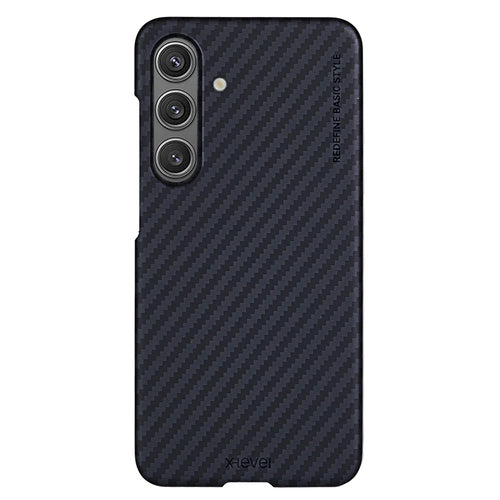X-LEVEL For Samsung Galaxy S24+ Carbon Fiber Magnetic Case Scratch Resistant Slim Cover - 1