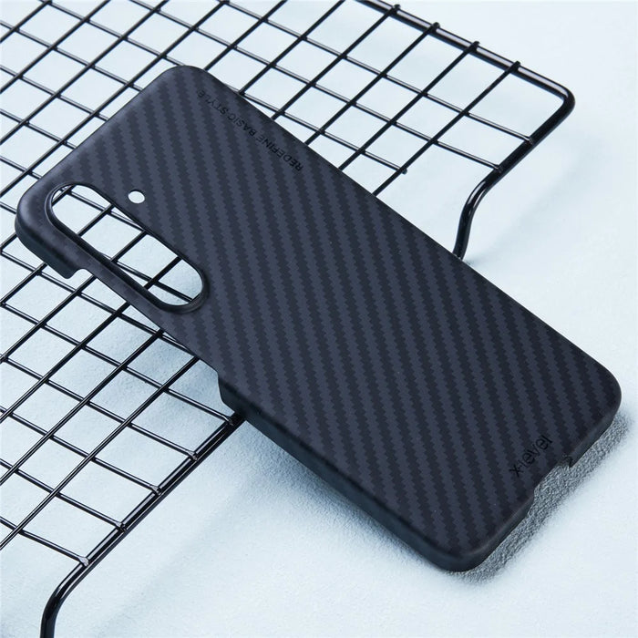 X-LEVEL For Samsung Galaxy S24+ Carbon Fiber Magnetic Case Scratch Resistant Slim Cover - 4