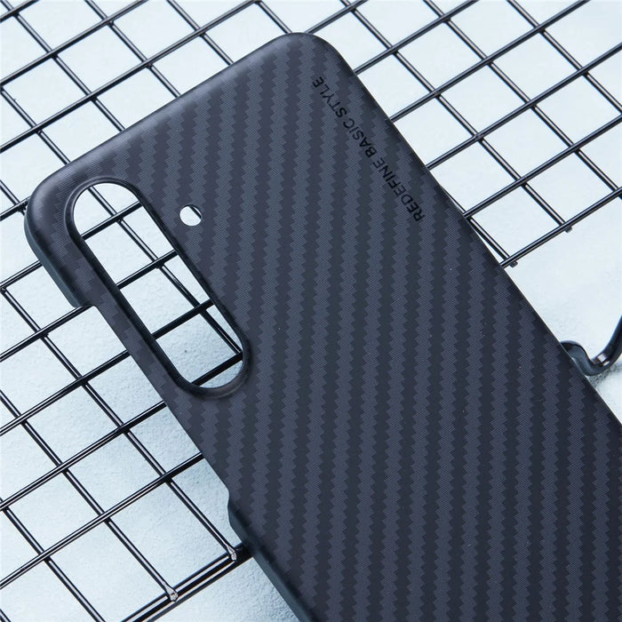 X-LEVEL For Samsung Galaxy S24+ Carbon Fiber Magnetic Case Scratch Resistant Slim Cover - 6