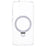 X-LEVEL PITHY STONE II For Samsung Galaxy S24 Case PC+TPU Back Cover Kickstand Magnetic Case - Transparent - 2