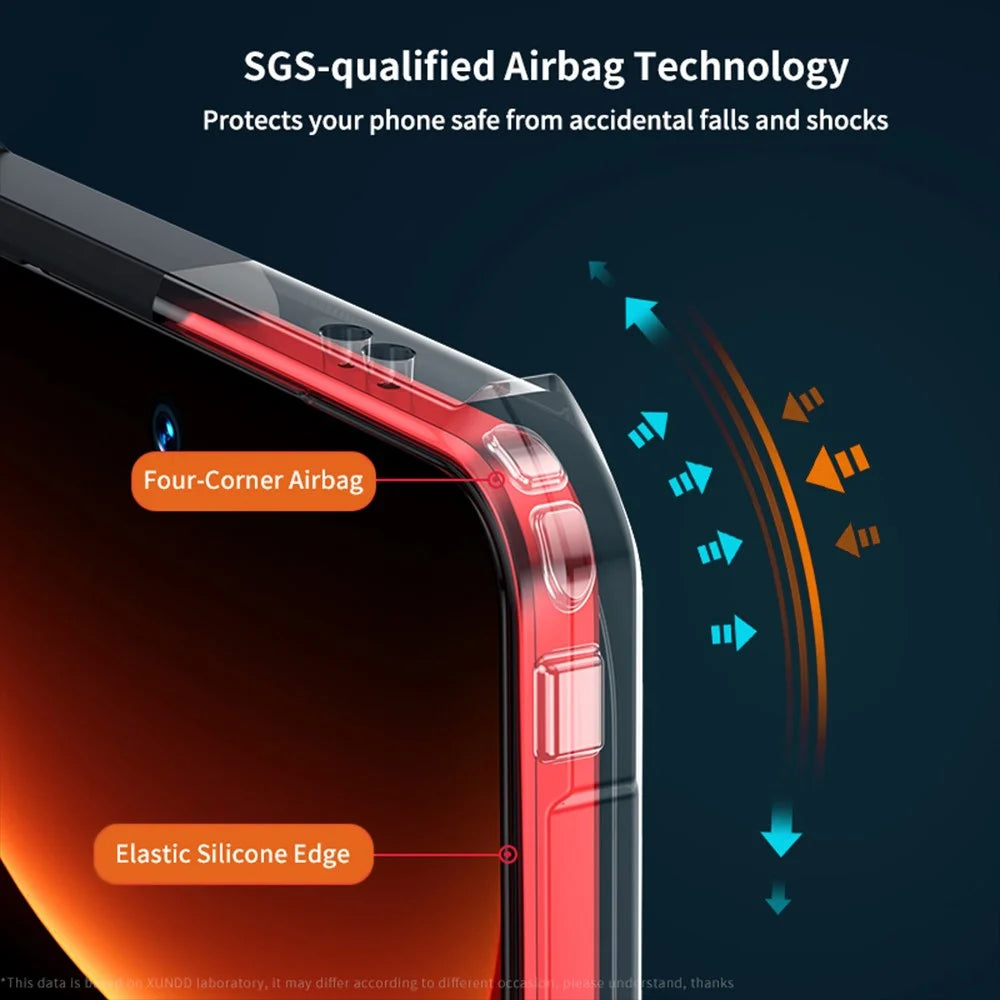 XUNDD For vivo iQOO Neo9 Pro 5G Phone Case Anti-Scratch Acrylic+TPU Slim-Fit Cell Phone Shell - 4