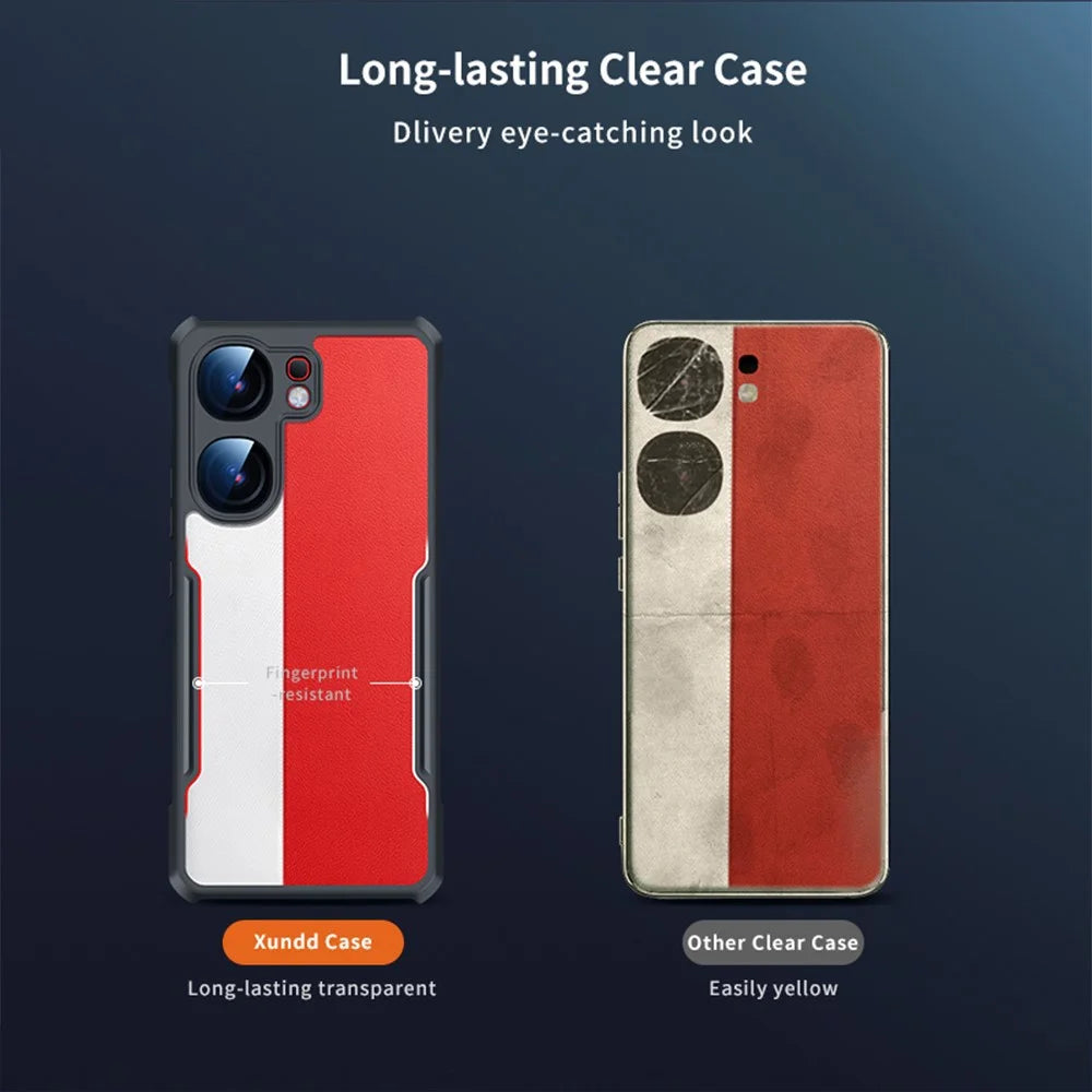 XUNDD For vivo iQOO Neo9 Pro 5G Phone Case Anti-Scratch Acrylic+TPU Slim-Fit Cell Phone Shell - 7