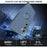 For Samsung Galaxy S24+ Liquid Silicone Case Ring Kickstand Phone Cover - Grey - 7