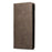 DF-05 For Samsung Galaxy A55 5G Leather Phone Case RFID Blocking Wallet - Brown - 4