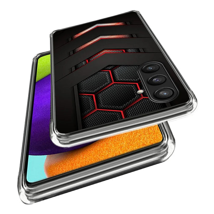 For Samsung Galaxy A14 4G / 5G TPU Case Phone Cover Pattern Printing - Geometric Power - 2