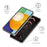 For Samsung Galaxy A14 4G / 5G TPU Case Phone Cover Pattern Printing - Geometric Power - 3