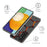 For Samsung Galaxy A15 4G / 5G TPU Case Pattern Printing Protective Phone Cover - Dark Geometric - 3
