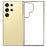 X-LEVEL Hard PC Case for Samsung Galaxy S24 Ultra Shell Electroplating Frame Protective Cover - Gold - 1