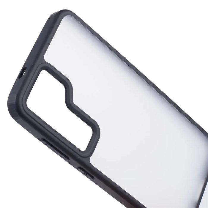 X-LEVEL For Samsung Galaxy S24 Case PC+TPU Matte Shockproof Cover - Black - 5