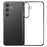 X-LEVEL Shockproof Case for Samsung Galaxy S24 Phone Shell Hard PC Electroplating Cover - Black - 1