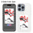 3-Color E Ink Display Phone Case for iPhone 15 Pro NFC Personalize Your Image - White - 1