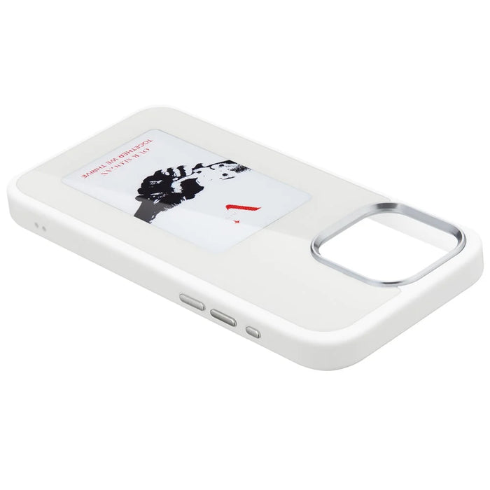 3-Color E Ink Display Phone Case for iPhone 15 Pro NFC Personalize Your Image - White - 5