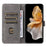 For vivo S18e 5G Leather Phone Case RFID Blocking Shockproof Flip Cover - Black - 2