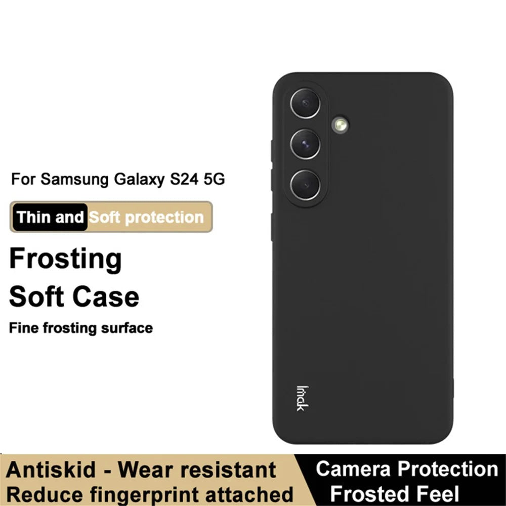 IMAK UC-3 Series Cell Phone Shell for Samsung Galaxy S24 Case Matte TPU Phone Cover - 2