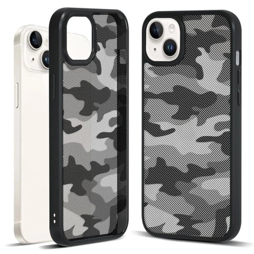 IBMRS For iPhone 14 Plus Case TPU+PC Drop-proof Phone Cover Protector - Camouflage - 1