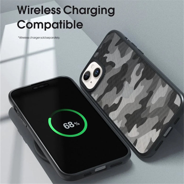 IBMRS For iPhone 15 Back Case Anti-scratch TPU+PC Mobile Phone Cover - Camouflage - 4