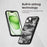 IBMRS For iPhone 15 Plus Case TPU+PC Anti-drop Phone Back Cover Protector - Transparent Black - 3