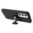 For Samsung Galaxy S25 / S24 Case 2 in 1 Detachable Magnetic Leather Wallet Mobile Cover with Strap - Black - 6