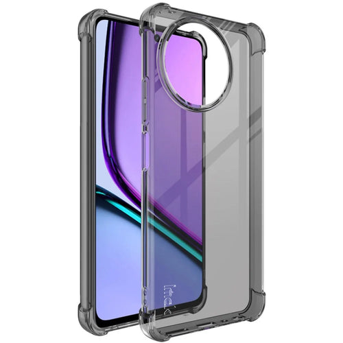 IMAK For Realme 11 5G (Global) / 11x 5G / C67 5G / Narzo 60x 5G Case Anti-drop TPU Phone Protector - Transparent Black - 1