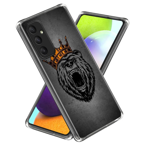 For Samsung Galaxy A55 5G Pattern Printing Case Thin Soft TPU Protection Phone Cover - Gorilla - 1
