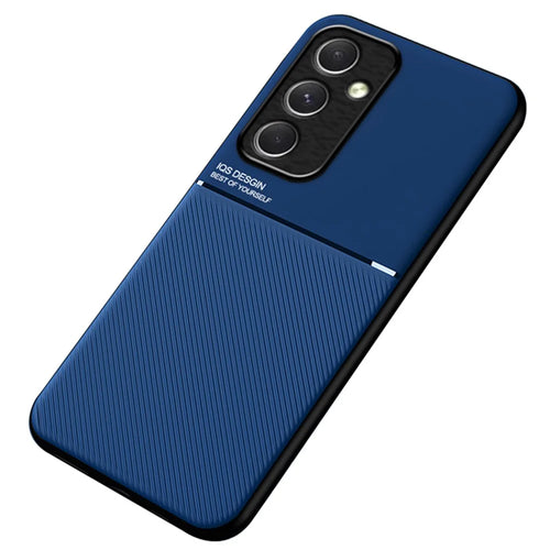 For Samsung Galaxy A25 5G (Global) (161.0 x 76.5 x 8.3mm) Phone Case PU+TPU+PC Mobile Cover - Blue - 1