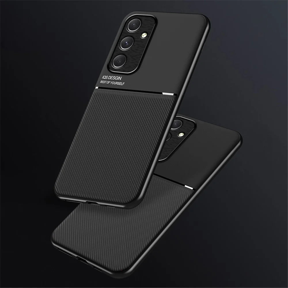 For Samsung Galaxy A25 5G (Global) (161.0 x 76.5 x 8.3mm) Phone Case PU+TPU+PC Mobile Cover - Blue - 3