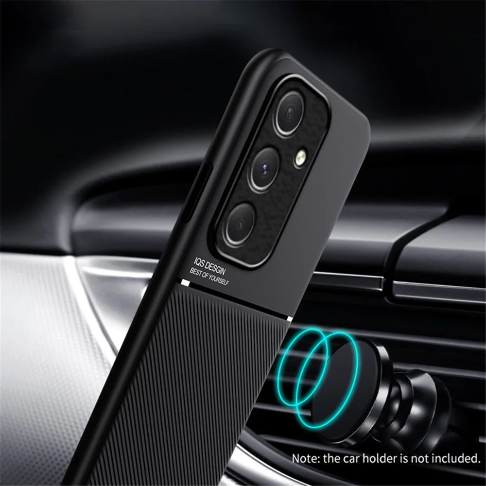 For Samsung Galaxy A25 5G (Global) (161.0 x 76.5 x 8.3mm) Phone Case PU+TPU+PC Mobile Cover - Blue - 5