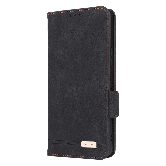 For Asus ROG Phone 8 5G / Phone 8 Pro 5G Case Folio Flip Leather Phone Cover Wallet Stand - Black - 5