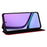 For Realme C67 4G / 12 Lite 4G PU Leather Case Flip Wallet Rhombus Imprinted Magnetic Folio Cover - Red - 3