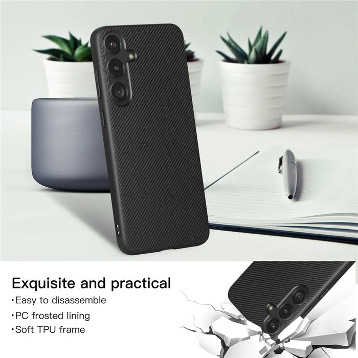 VILI TC Series for Samsung Galaxy S24+ Case with Hand Strap Leather+TPU Back Cover - 5