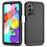 For Samsung Galaxy A15 4G Shockproof Case PC+TPU+PC Phone Back Cover - Black - 1