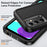 For Samsung Galaxy A15 4G Shockproof Case PC+TPU+PC Phone Back Cover - Black - 5