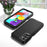 For Samsung Galaxy A15 4G Shockproof Case PC+TPU+PC Phone Back Cover - Black - 7
