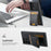SUTENI H03 For Samsung Galaxy S24 Ultra Case Waxy Texture Vertical Flip Protective Shell - Black - 6
