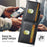 SUTENI H03 For Samsung Galaxy S24 Ultra Case Waxy Texture Vertical Flip Protective Shell - Black - 7