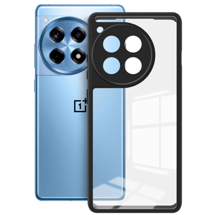 IMAK UX-9A Series for OnePlus Ace 3 5G / 12R 5G Clear Case TPU + PC Drop-resistant Phone Shell - 1