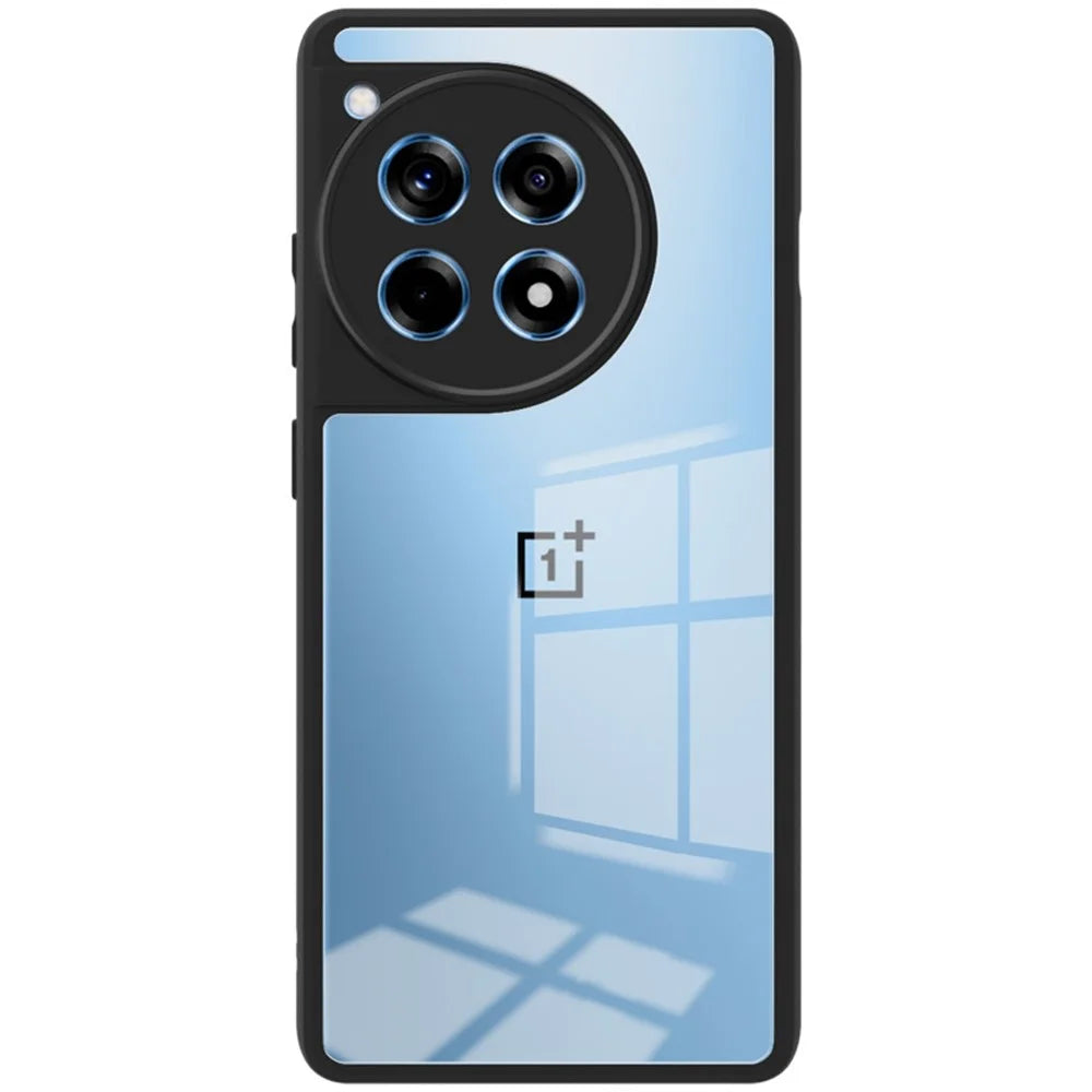 IMAK UX-9A Series for OnePlus Ace 3 5G / 12R 5G Clear Case TPU + PC Drop-resistant Phone Shell - 5