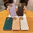 For iPhone 15 Case Rhombus Pattern 6D Electroplated Protective Back Shell - White - 7