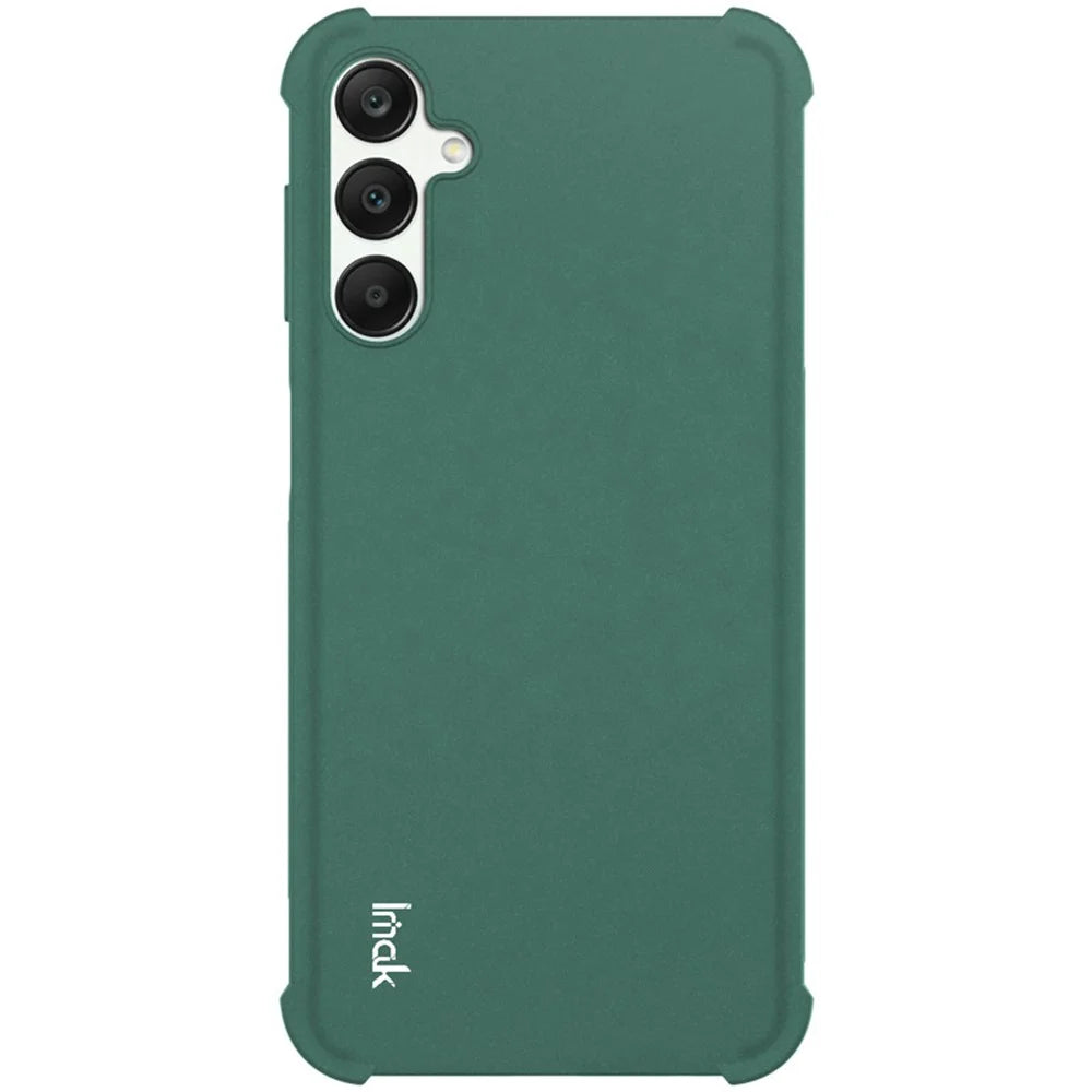 IMAK For Samsung Galaxy A25 5G (Global) (161.0 x 76.5 x 8.3mm) TPU Case Matte Phone Cover - Green - 3