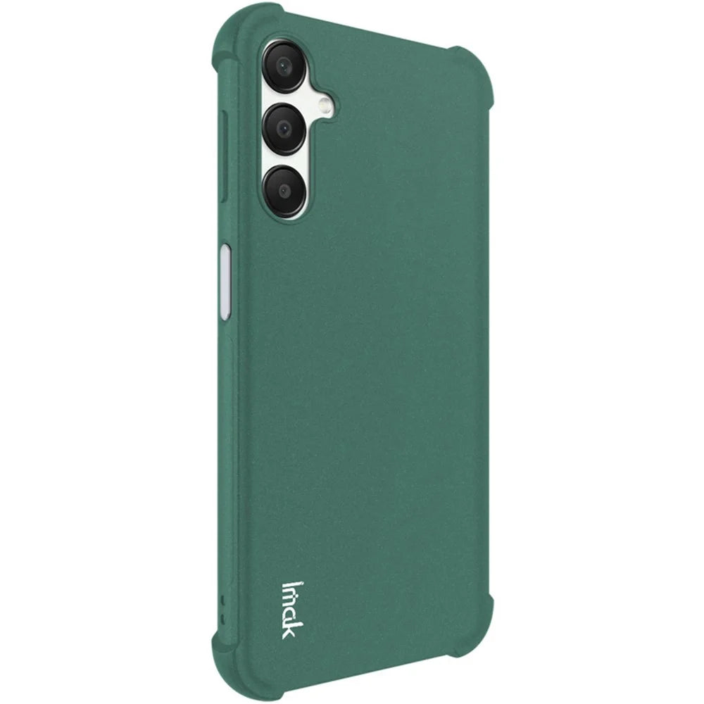 IMAK For Samsung Galaxy A25 5G (Global) (161.0 x 76.5 x 8.3mm) TPU Case Matte Phone Cover - Green - 4