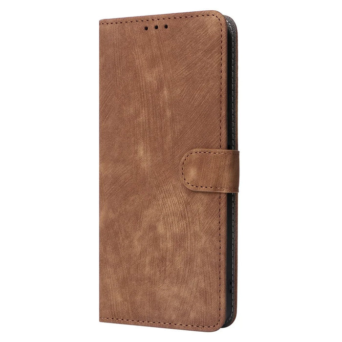 For Asus ROG Phone 8 5G / ROG Phone 8 Pro 5G Wallet Phone Case RFID Blocking PU Leather Cover - Brown - 6