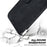 For Infinix Zero 30 5G Leather Case Wallet Phone Cover Tiger Pattern - Black - 4