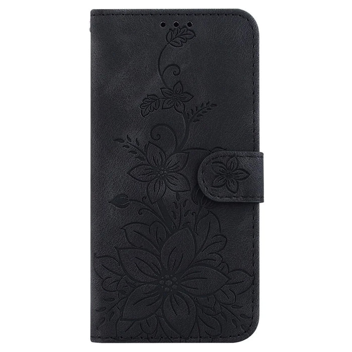 For TECNO Spark Go 2024 4G / Spark 20 / Spark 20C / Pop 8 Case Wallet Cell Phone Stand Cover - Black - 6