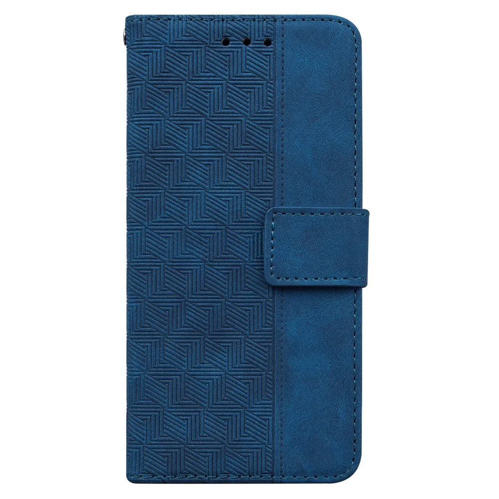 For TECNO Spark Go 2024 4G / Spark 20 / Spark 20C / Pop 8 Cell Phone Case Anti-Drop Leather Wallet Cover - Blue - 6
